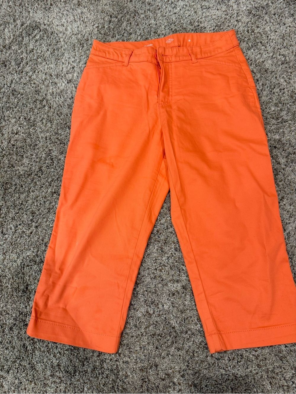St. John's Bay Orange Women's Capri Pants